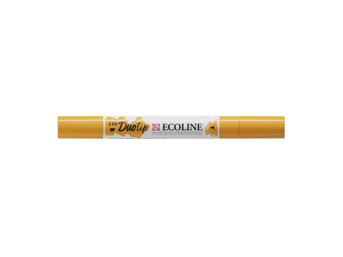 TALENS ECOLINE DUOTIP MARKER HELLORANGE 236 3