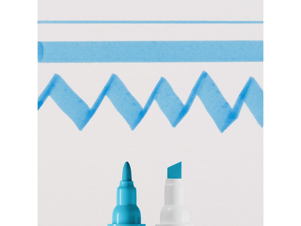 TALENS ECOLINE DUOTIP MARKER HIMMELBLAU (ZYAN) 2