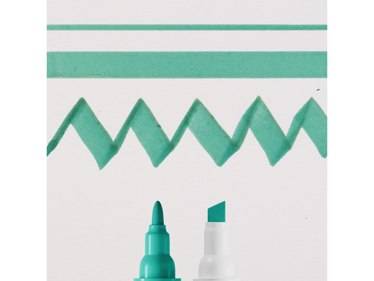 TALENS ECOLINE DUOTIP MARKER DUNKELGRÜN 602 2