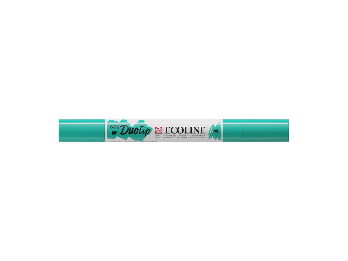 TALENS ECOLINE DUOTIP MARKER DUNKELGRÜN 602 3