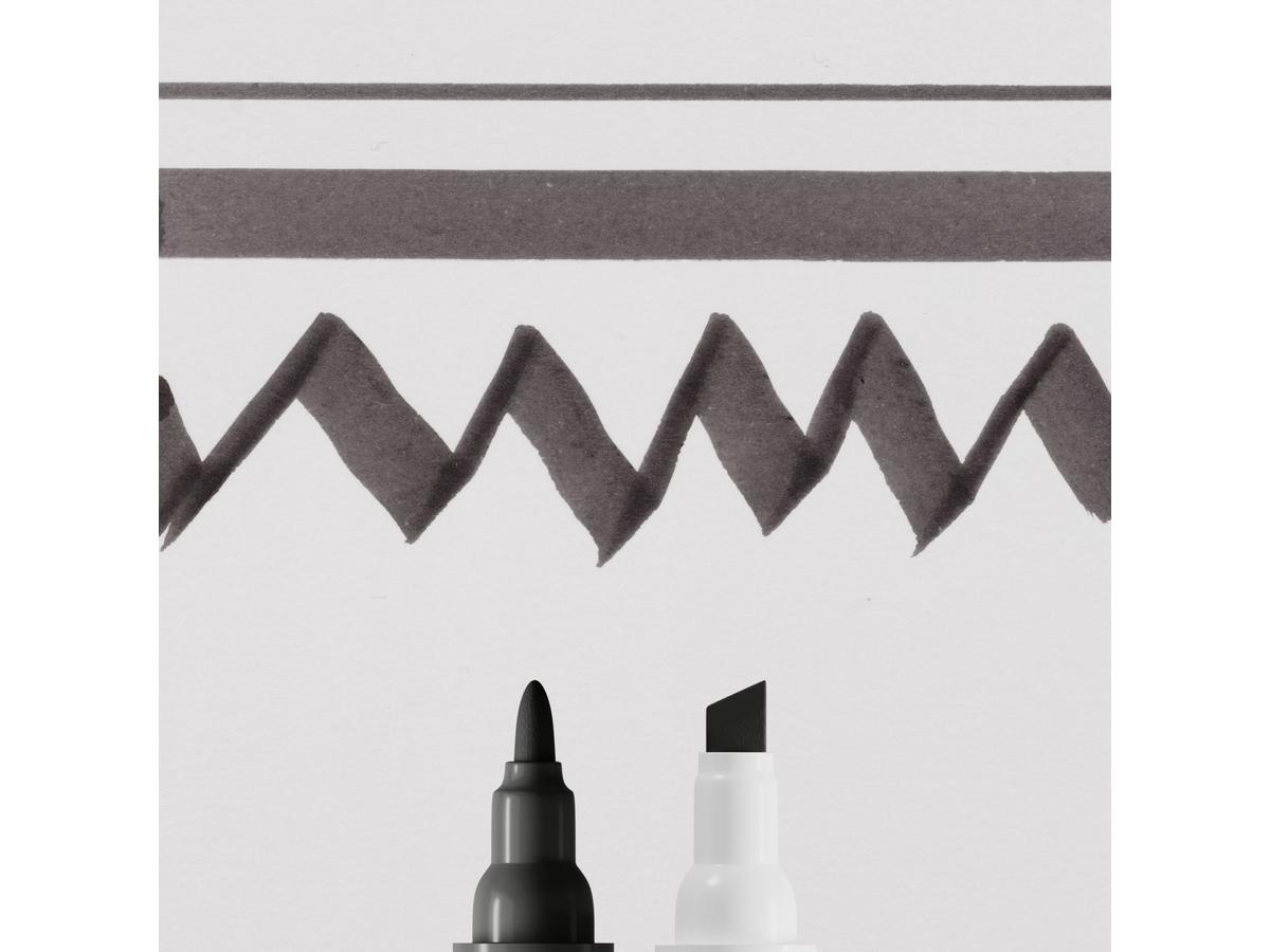 TALENS ECOLINE DUOTIP MARKER SCHWARZ 700 2