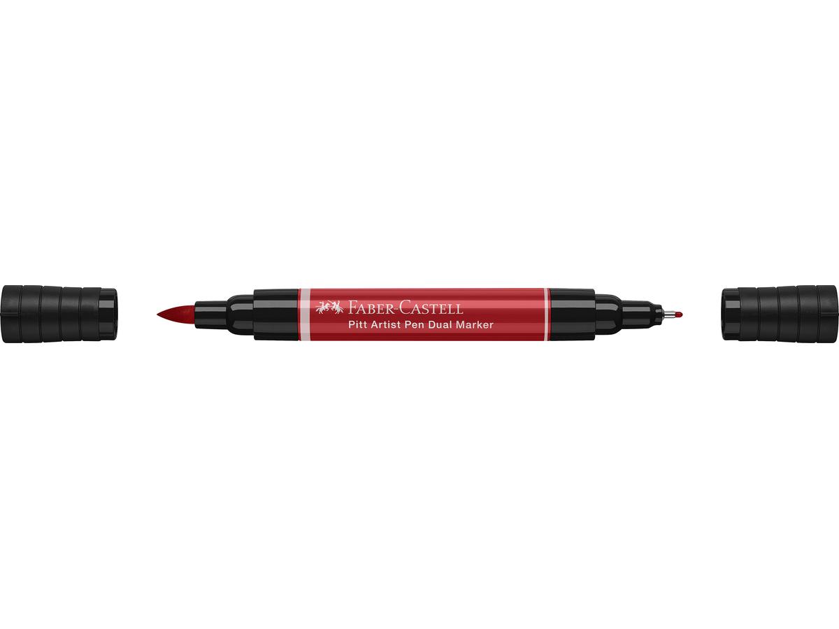 FABER-CASTELL PITT ARTIST PEN DUAL MARKER 219 SCHARLACHROT TIEF 2