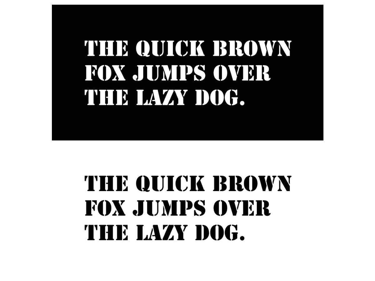 QBIX SCHABLONEN ALPHABET SET 26 STÜCK 5CM SERIF 5