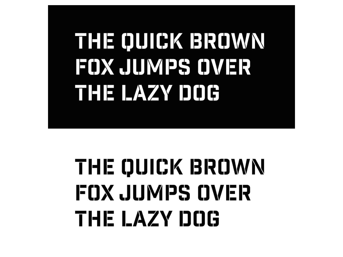 QBIX SCHABLONEN ALPHABET SET 26 STÜCK 7CM SAN SERIF 5