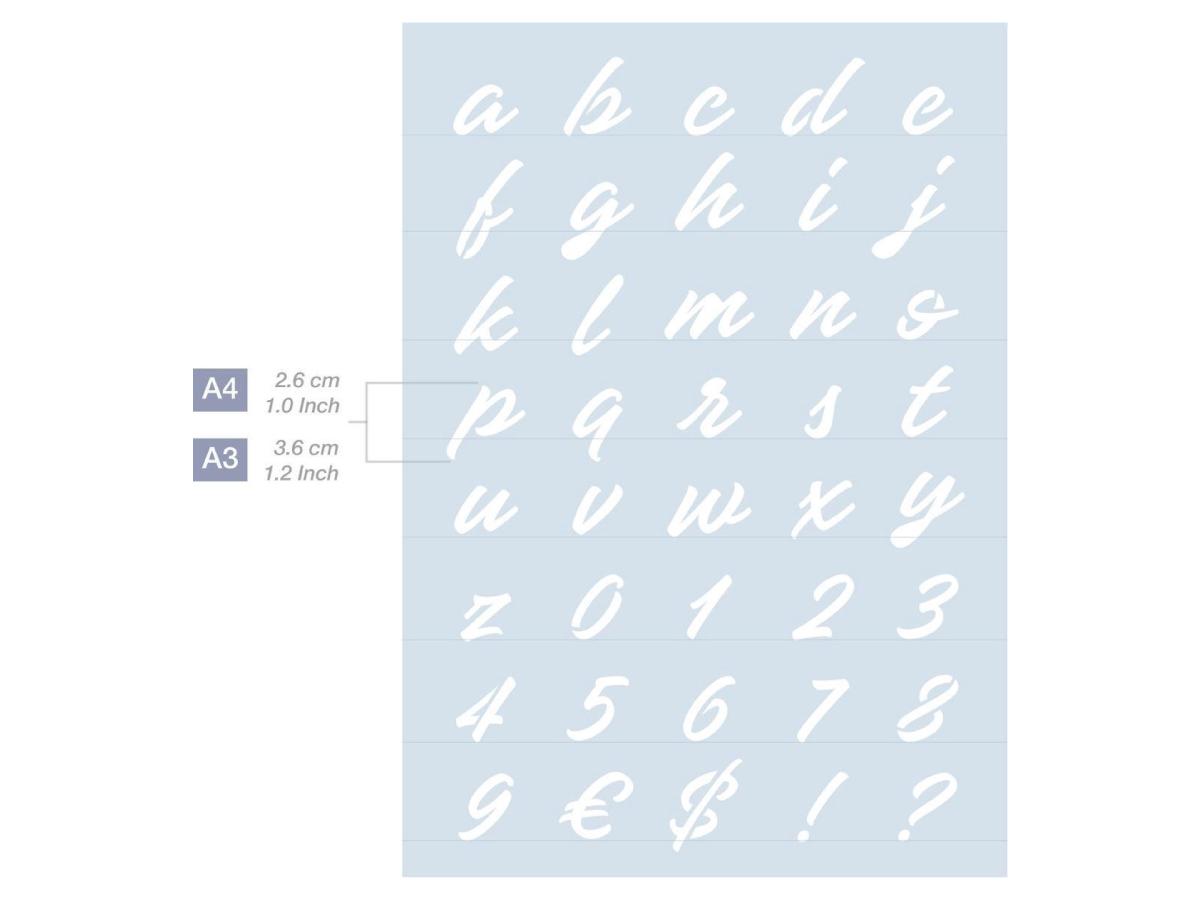 QBIX SCHABLONEN ORNAMENTAL SET A4 8
