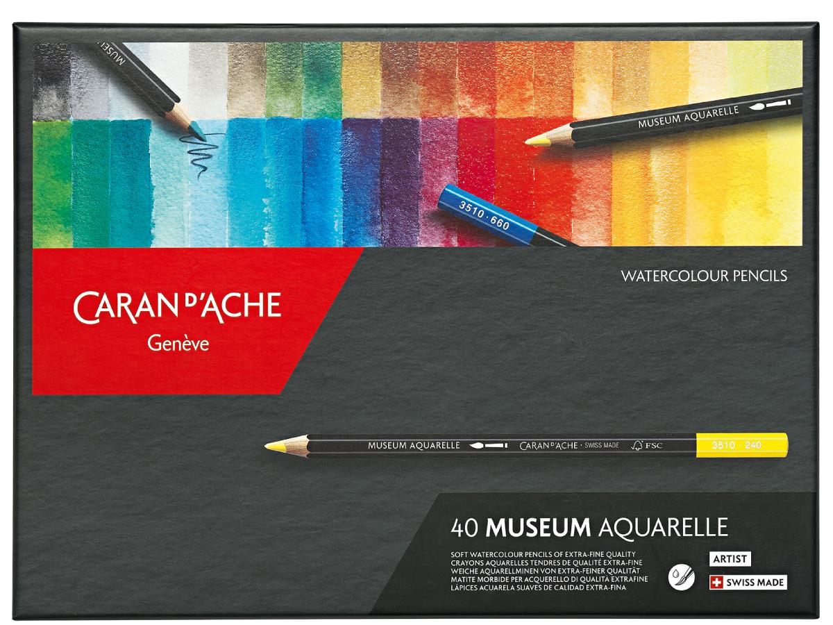 CARAN D'ACHE MUSEUM AQUARELLSTIFTE 40 STÜCK 4