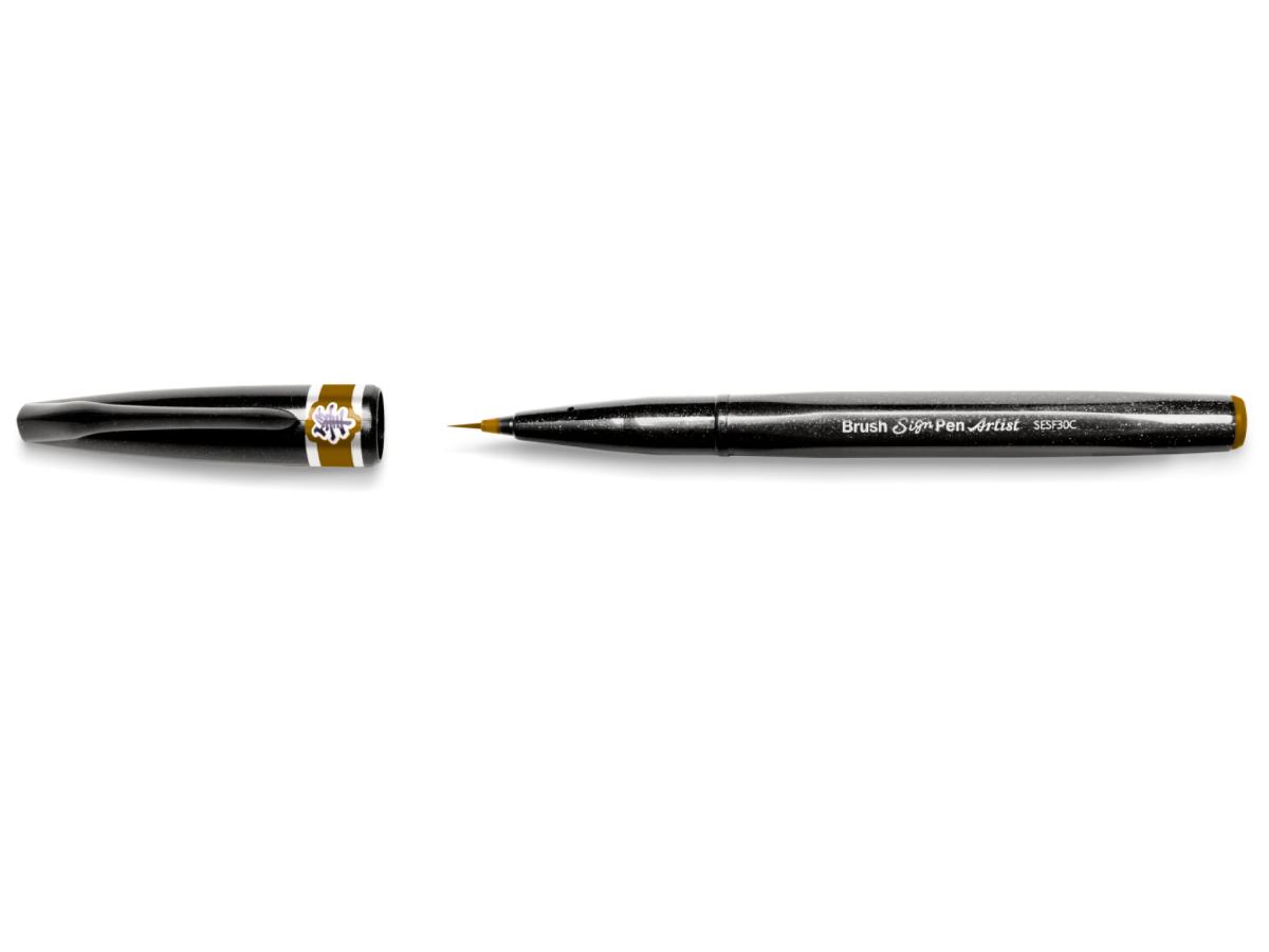 PENTEL BRUSH SIGN PEN ARTIST BRAUN 2