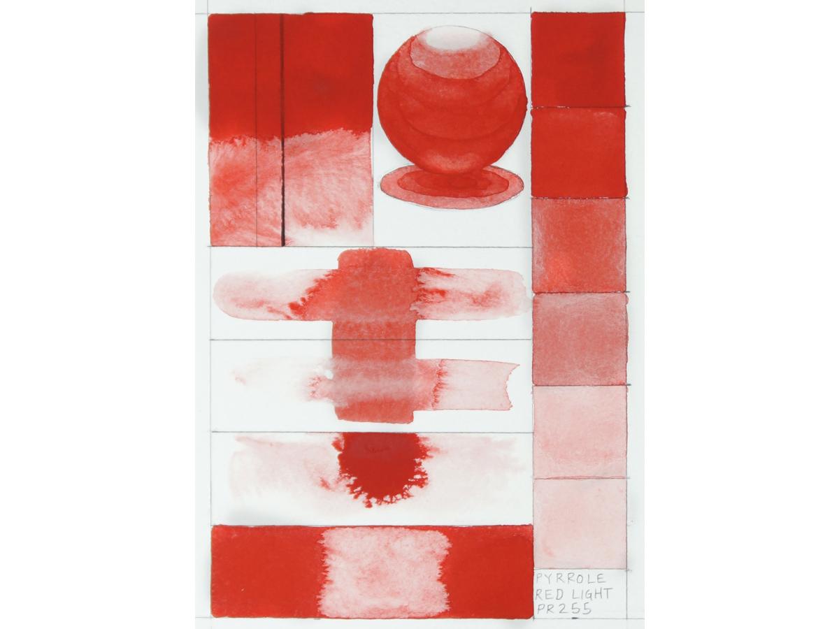 GOLDEN QOR WATERCOLOR 11ML SERIE 4 PYRROLE RED LIGHT 200 2