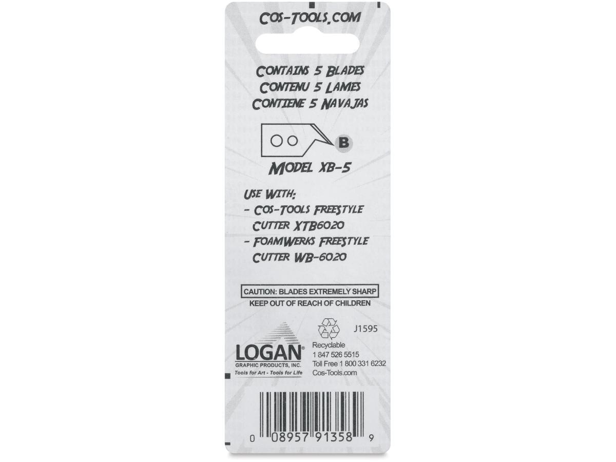 LOGAN COS TOOLS RESERVE MESSER XB 5 STÜCKS 3