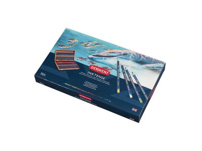 DERWENT INKTENSE AQUARELLSTIFTE HOLZKISTE 72X 2