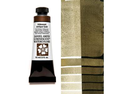 DANIEL SMITH S1 LUMINESCENT 15ML 010 IRIDESCENT ANTIQUE GOLD 2
