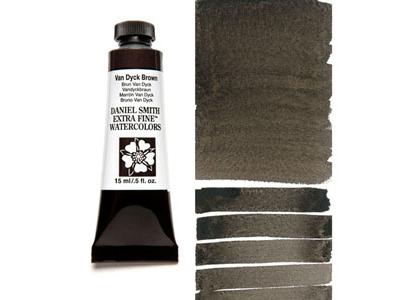 DANIEL SMITH S1 AQUARELLFARBE 15ML 110 VAN DYCK BROWN 2