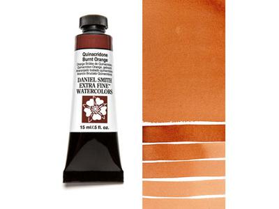 DANIEL SMITH S2 AQUARELLFARBE 15ML 086 QUINAC. BURNT ORANGE 2