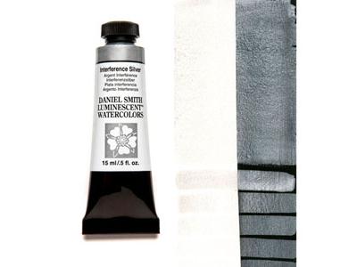 DANIEL SMITH S1 LUMINESCENT 15ML 007 INTERFERENCE SILVER 2