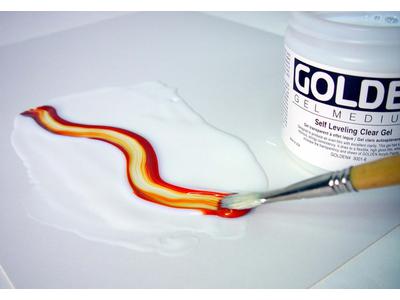 GOLDEN SELF LEV.CLEAR GEL  3001 237ML 2