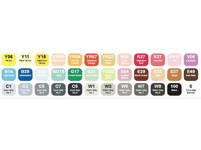 COPIC CLASSIC MARKERSET BASIS 36X 2