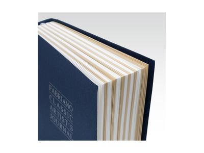 FABRIANO ARTIST'S JOURNAL INGRES 16X21CM 90GRAM ICE+IVORY 3