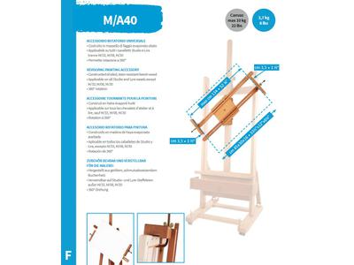 MABEF M/A40 DREHBARER LEINWANDHALTER  2