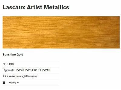 LASCAUX ARTIST ACRYL 45ML 199 SONNE GOLD 2