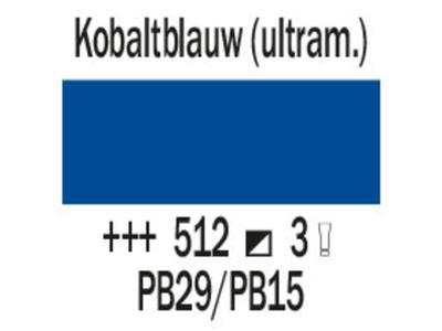 COBRA ARTIST WASSERVERMALBARE ÖLFARBE 150ML 512 KOBALTBLAU ULTRAMARIN 2