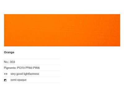 LASCAUX GOUACHE 303 85ML ORANGE 2