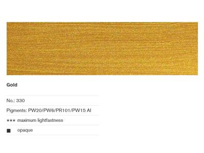 LASCAUX GOUACHE 330 85ML GOLD 2