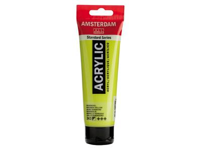 TALENS AMSTERDAM STANDARD ACRYL 120ML 243 GRÜNGELB 2