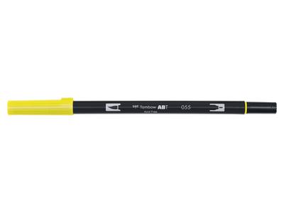 TOMBOW ABT DUAL BRUSH PEN 055 PROZESSFARBE GELB 4