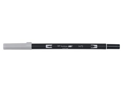TOMBOW ABT DUAL BRUSH PEN N75 GRAUTON KALT 3 4