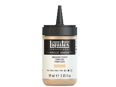 LIQUITEX ACRYLIC GOUACHE 59ML S1 434 TITAN UNGEBLEICHT 3