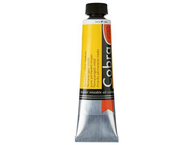 COBRA ARTIST WASSERVERMALBARE ÖLFARBE 40ML 284 PERMANENT GELB MITTEL 3