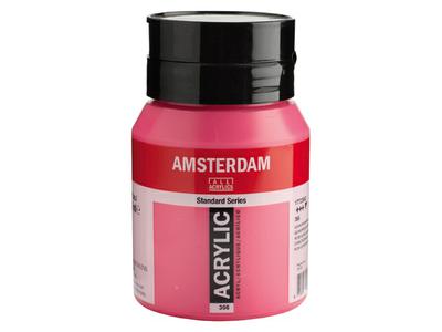 TALENS AMSTERDAM STANDARD ACRYL 500ML 366 CHINACRIDONROSA 2