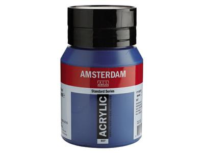 TALENS AMSTERDAM STANDARD ACRYL 500ML 557 GRÜNBLAU 2