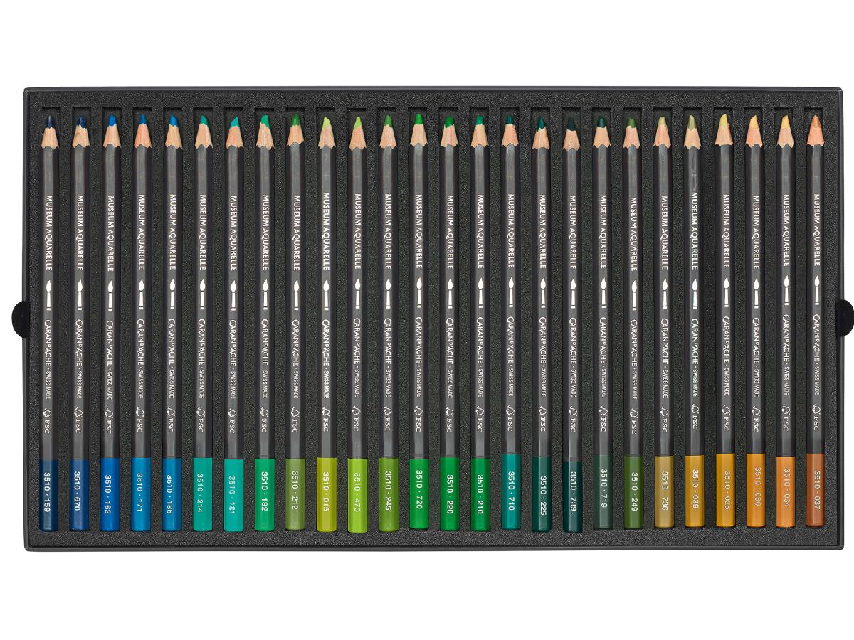 CARAN D'ACHE MUSEUM AQUARELL 76 STÜCK + 2xTECHNALO (HB+3B) 3