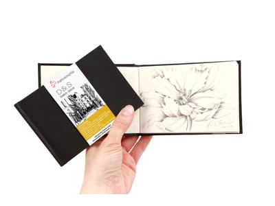 HAHNEMÜHLE D&S ZEICHENBUCH MINI 12,5X9CM 140 GRAMM 30 BLATT 2