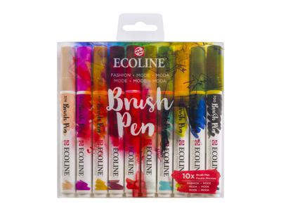 TALENS ECOLINE® BRUSH PEN MARKER SET 10X MODUS 3