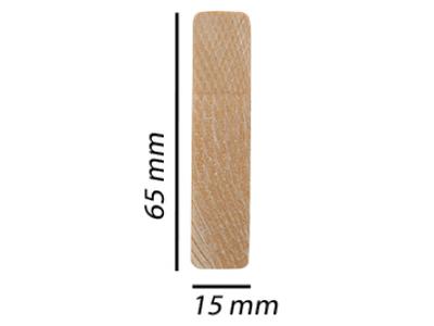MUSEUM 45 KREUZLATTE 80 CM MIT EINFRÄSUNG 3