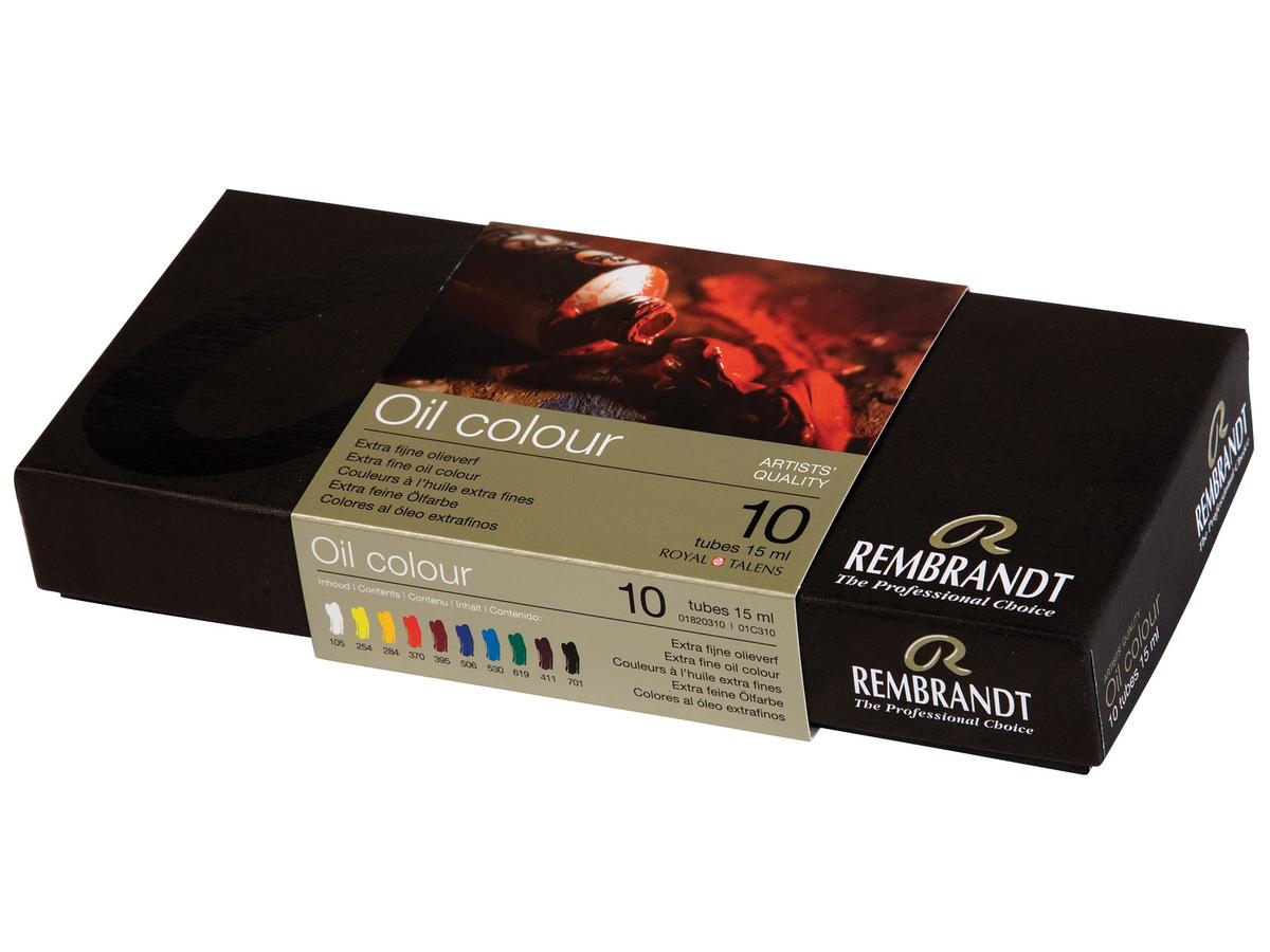 TALENS REMBRANDT ÖLFARBENSET 10X15ML 2