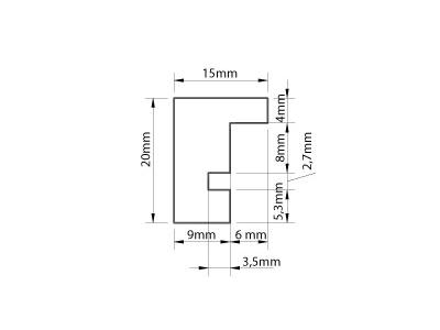 VAN BEEK WECHSELRAHMEN HOLZ PREMIUM SCHWARZ 30X40CM 2