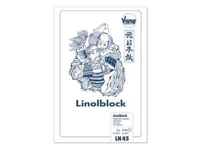 VANG LINOLBLOCK 31X46CM, 20 BLATT, 45G JAPANPAPIER 2