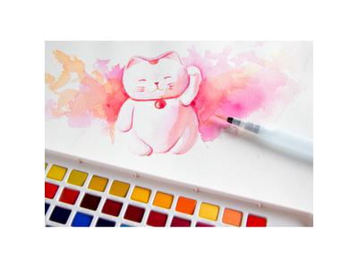 SAKURA KOI AQUARELL WATERCOLOR STUDIO SET 96 4