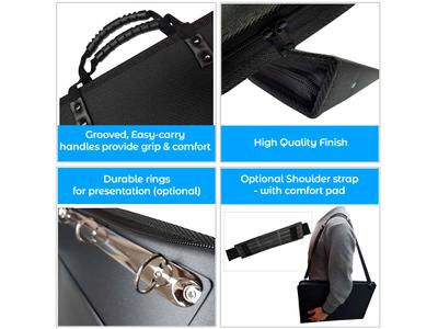 ZIELER PORTFOLIO PRESENTATION CASE A3 + 5 SLEEVES 2