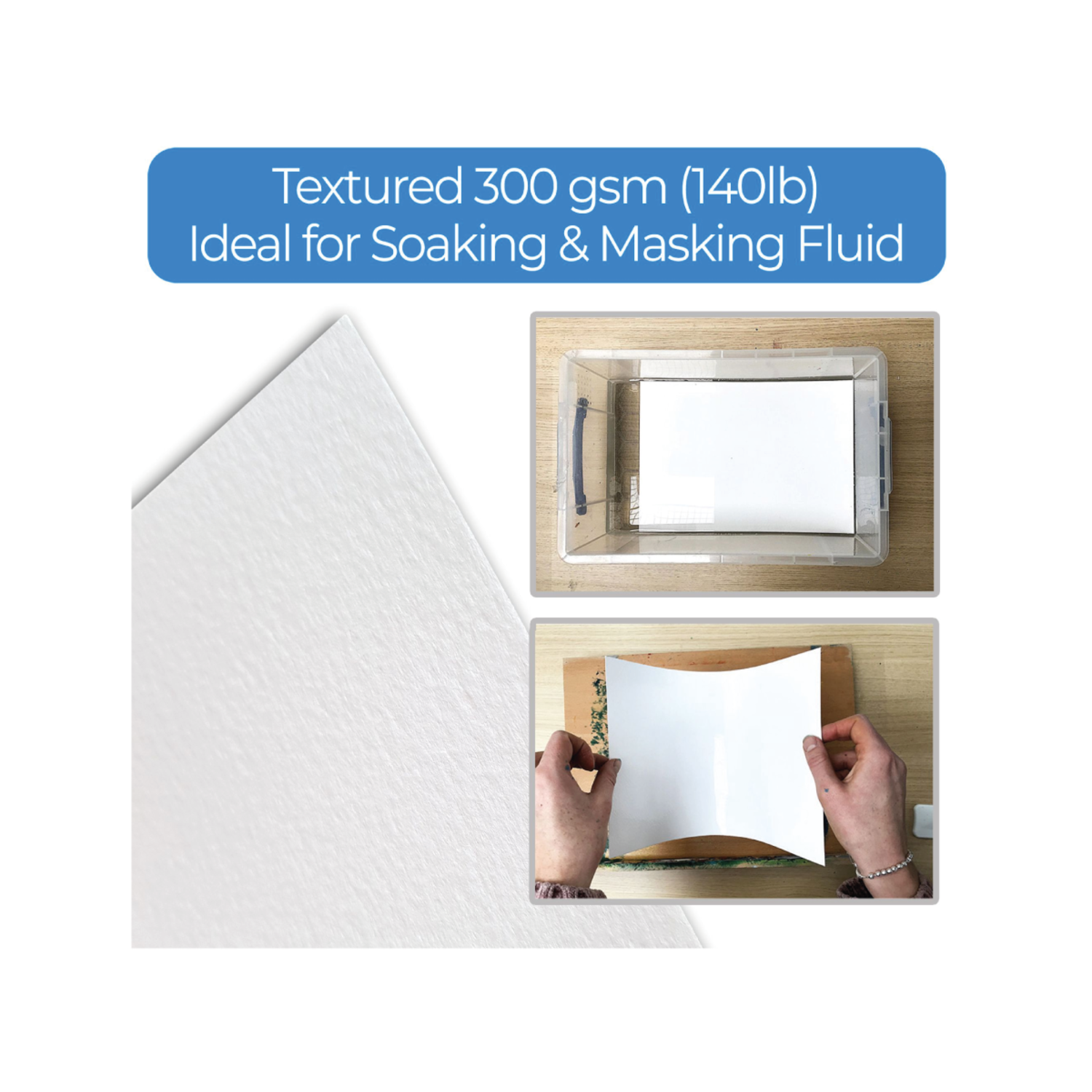 ZIELER AQUARELLPAPIER A4 300GRAMM BLOCK 50BLATT 5