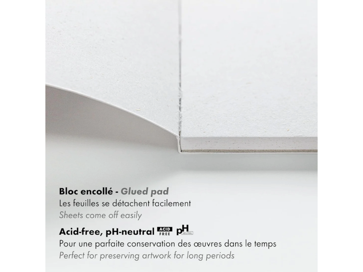 CLAIREFONTAINE PAINT ON MISCA  A5 250GRAM 15 BLATT BLOK 3