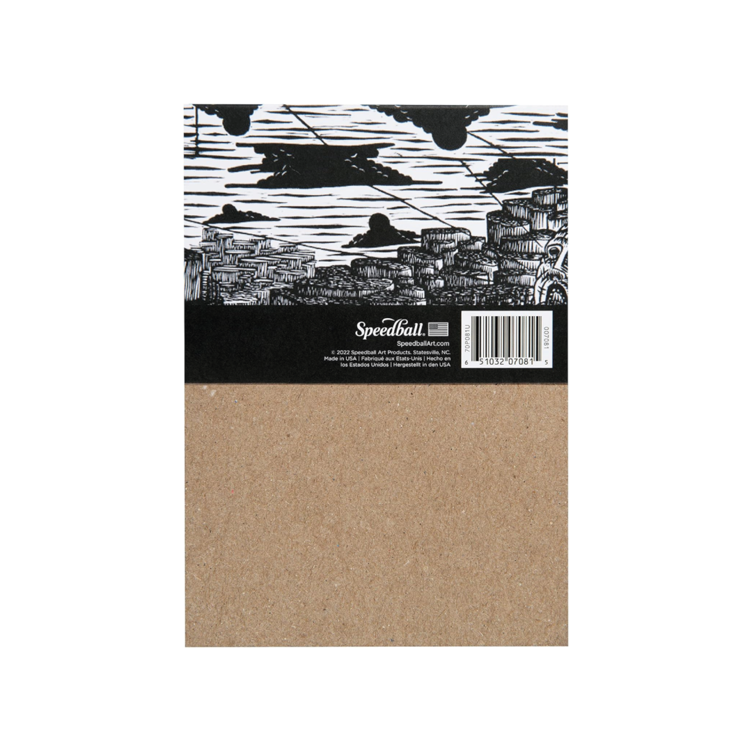 SPEEDBALL PRINTMAKING PAPER PAD 21,59X27,94CM 245GRAM 20 VEL BLOK 2