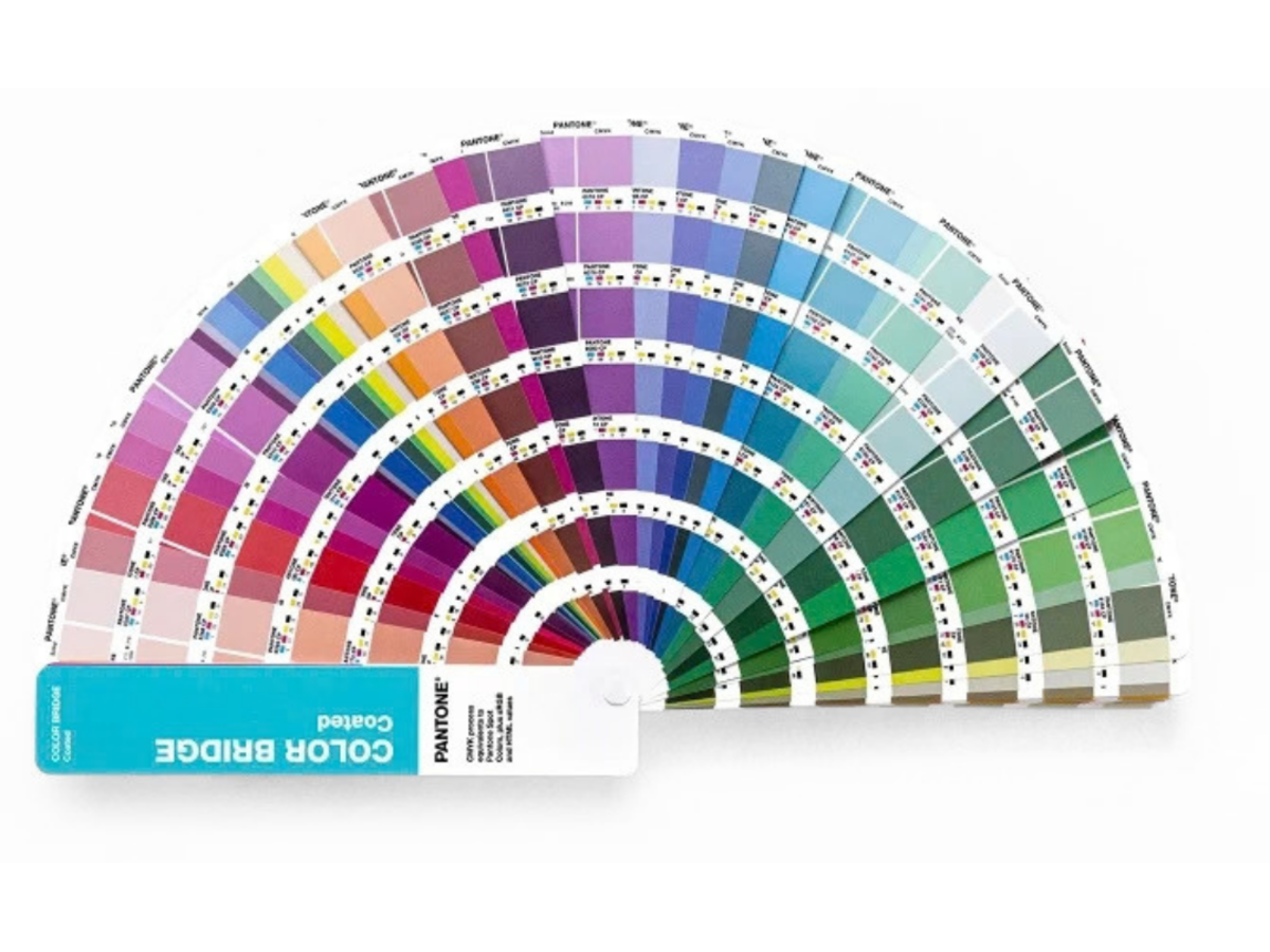 PANTONE COATED COMBO FORMULA GUIDE & COLORBRIDGE GP6205C 2