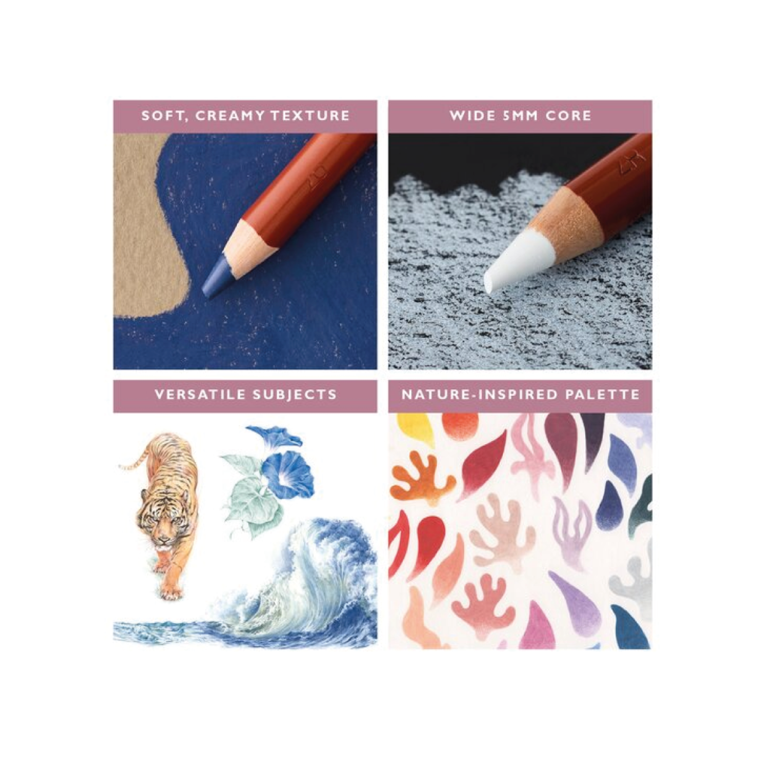 DERWENT DRAWING POTLODEN SET 12X 4