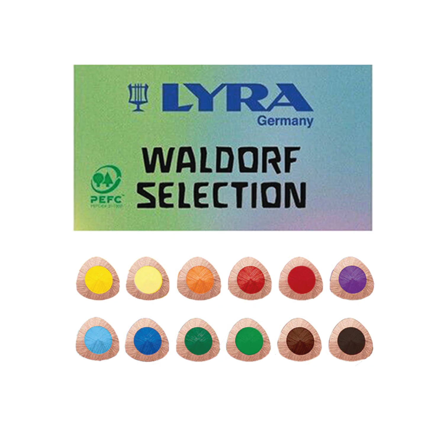 LYRA SUPER FERBY KLEURPOTLOOD SET WALDORF 12X 2
