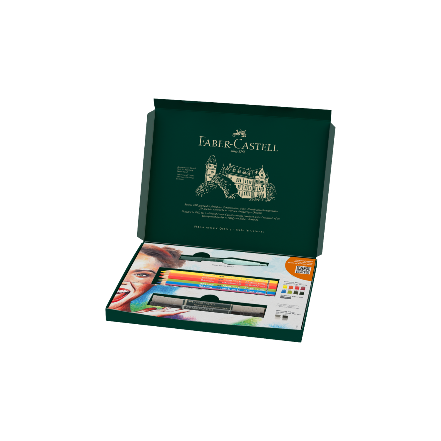 FABER-CASTELL ALBRECHT DÜRER AQUARELLSTIFTE DISCOVERYSET WET 6