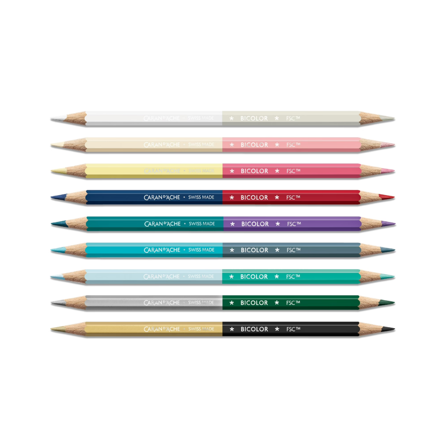 CARAN D’ACHE BICOLOR ALPINE FROST 10X LIMITED EDITION 2